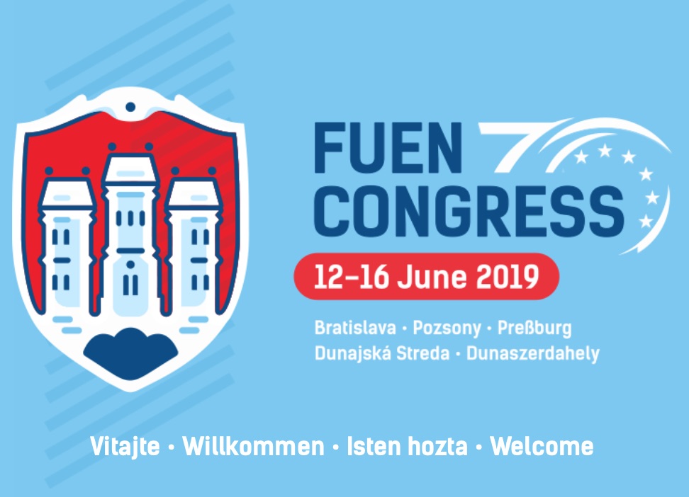 FUEN's 70 years anniversary Congress 12-16 June 2019